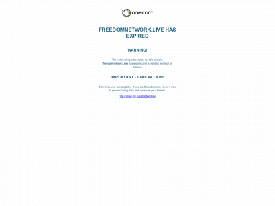 freedomnetwork.live snapshot