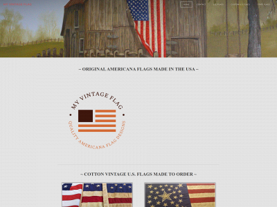 www.myvintageflag.com snapshot
