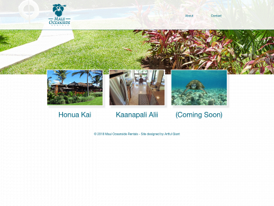 mauioceansiderentals.net snapshot