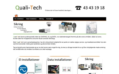 quali-tech.dk snapshot
