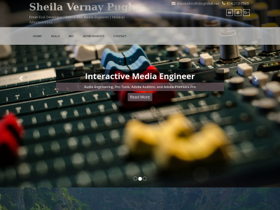 sheilavernaypugh.com snapshot