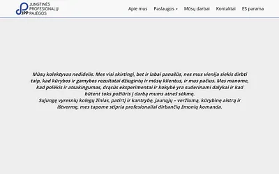 jppajegos.lt snapshot