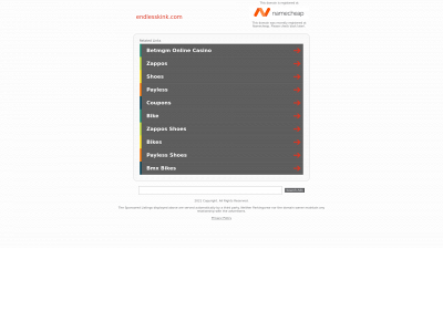 endlesskink.com snapshot