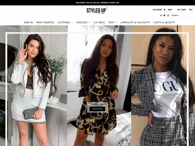 styledup.co.uk snapshot