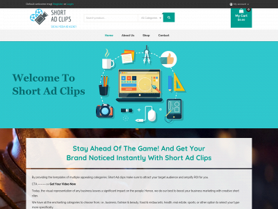 shortadclips.com snapshot