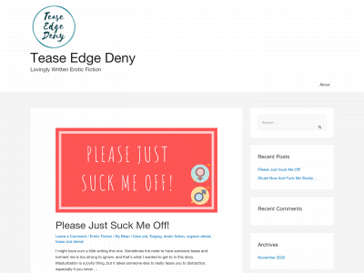 teaseedgedeny.com snapshot