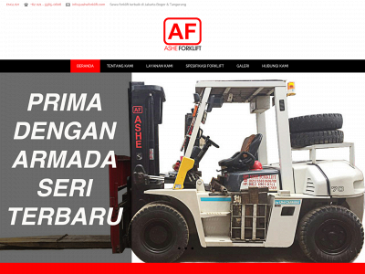 asheforklift.com snapshot