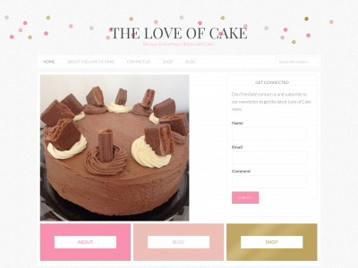 theloveofcake.com snapshot