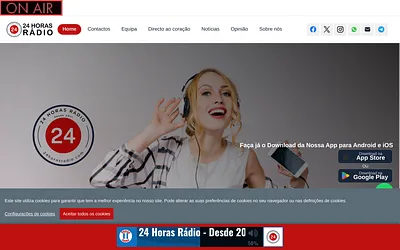24horasradio.com snapshot