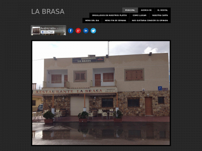 restaurantelabrasavera.es snapshot