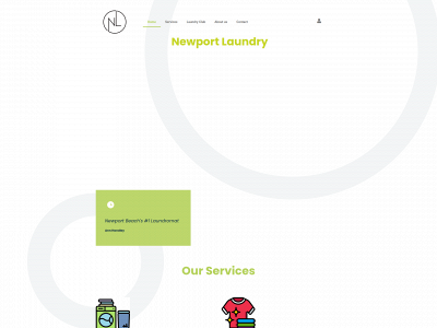 newportbeachlaundry.com snapshot
