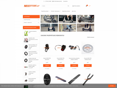 nebestumk.lt snapshot