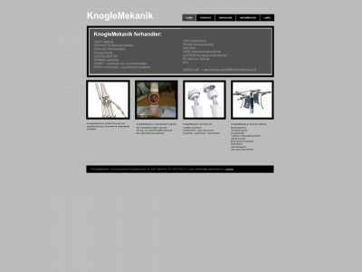 knoglemekanik.dk snapshot