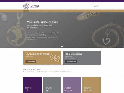 imperialauction.co.uk snapshot