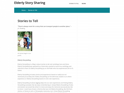 elderanecdotes.com snapshot