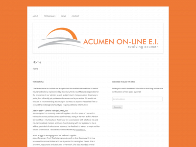 acumenonline.co.za snapshot