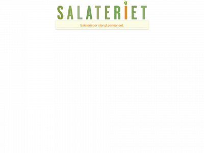 salateriet.no snapshot