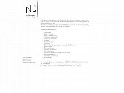 nadiaschiller.de snapshot