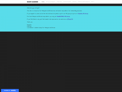 wazemyclassroom.weebly.com snapshot