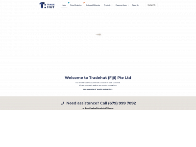 tradehutfiji.com snapshot