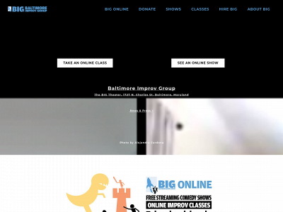 www.bigimprov.org snapshot