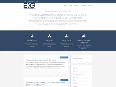 ekgnetworking.com snapshot