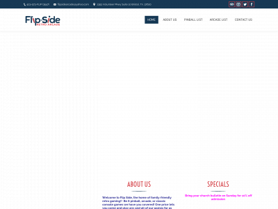flipsidearcade.com snapshot