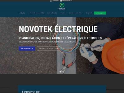 novotek.ca snapshot