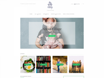 village.org.nz snapshot