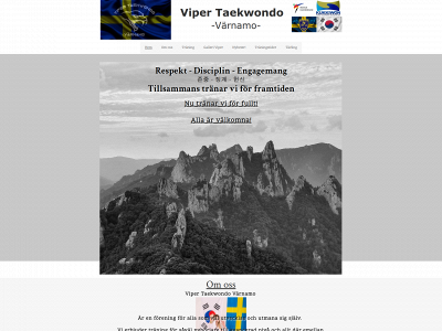 vipertaekwondo.se snapshot