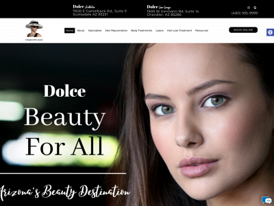 dolceaesthetics.com snapshot