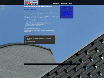 ml-bouw.be snapshot