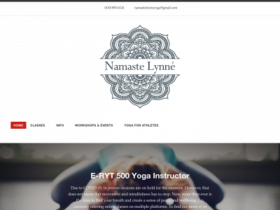 namastelynne.com snapshot