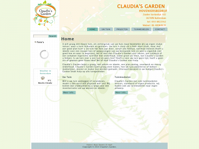 claudiasgarden.nl snapshot