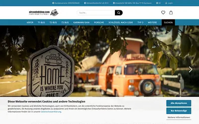 aircooledshop.com snapshot