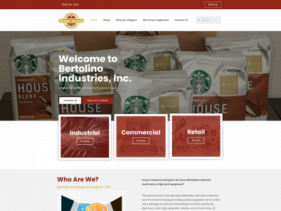 bertolinoindustries.com snapshot