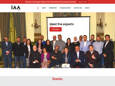 iaaegypt.org snapshot