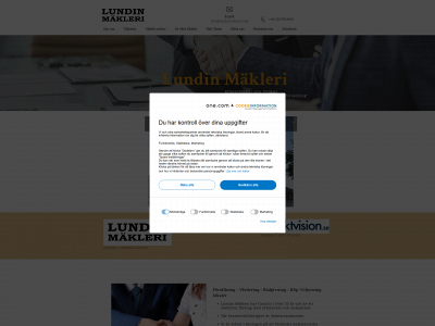 lundinmakleri.com snapshot