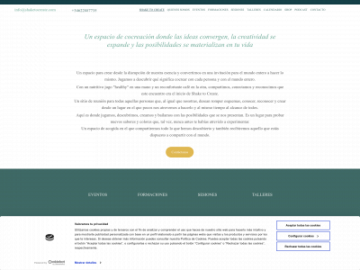 shaketocreate.com snapshot