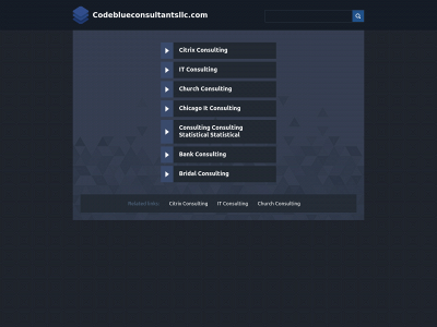 codeblueconsultantsllc.com snapshot