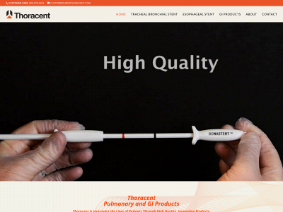 thoracent.com snapshot