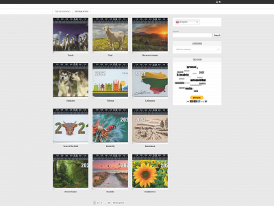 kalendoriukas.lt snapshot