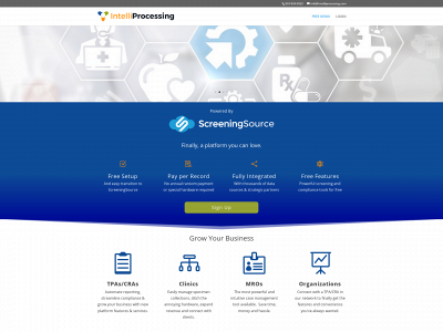 intelliprocessing.com snapshot