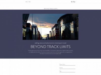 beyondtracklimits.com snapshot