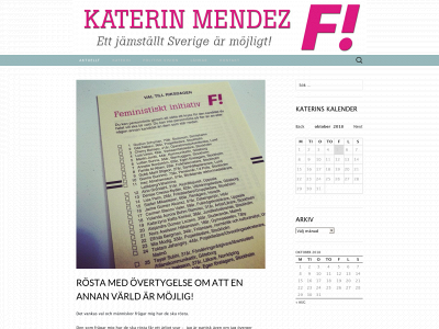 katerinmendez.se snapshot