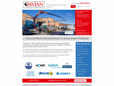 davianenviro.co.uk snapshot