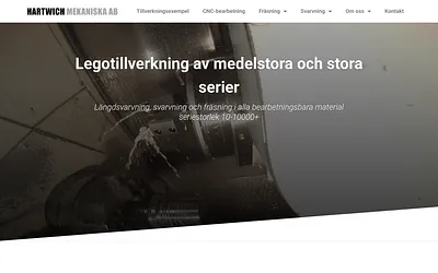 hartwich.se snapshot