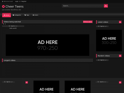 cheerteens.com snapshot