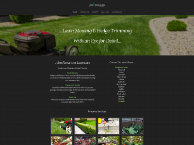 johnalexanderlawncare.com.au snapshot