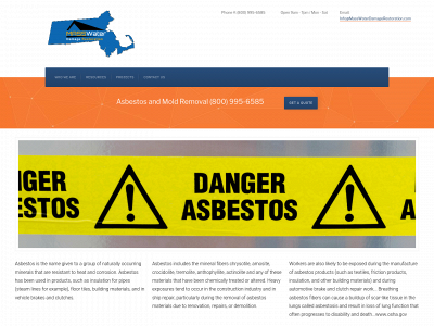 masswaterdamagerestoration.com snapshot